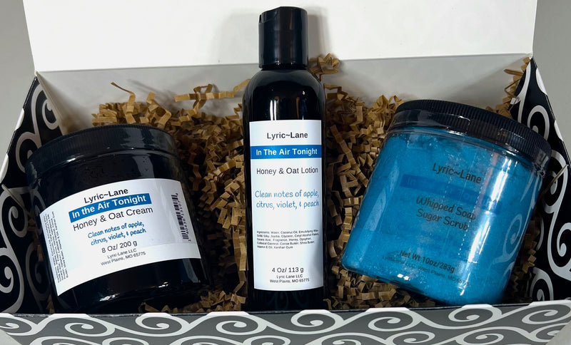 Moisturizing Gift Sets-Lotion, Scrub, & Cream