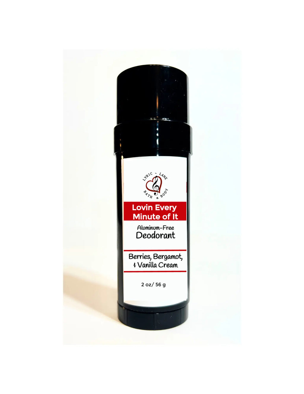 Deodorant Tube & Refill Quick Shop by Lyric-Lane featuring Lovin Every Minute of It scent with berries and vanilla cream
