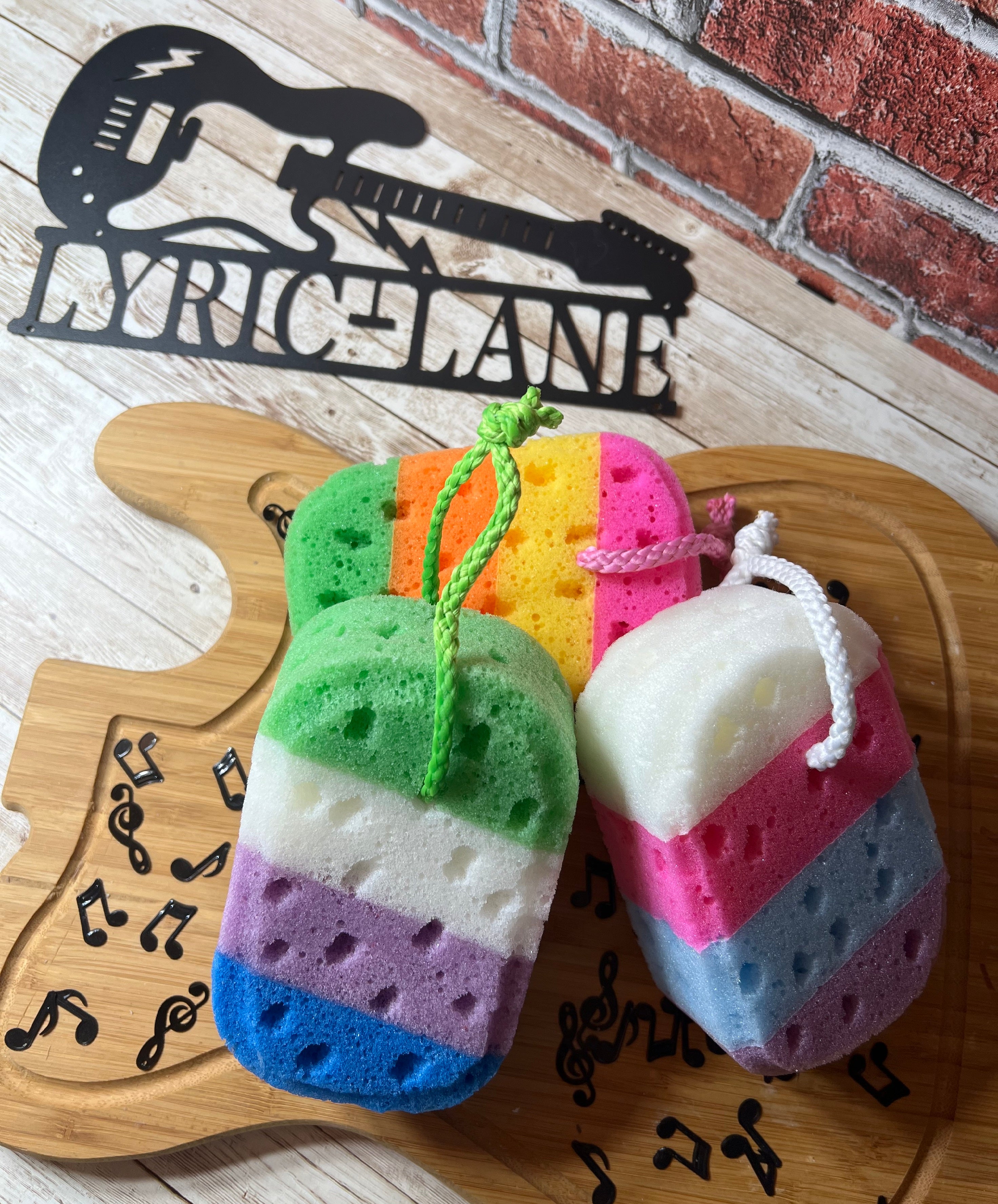Soapy Sponges - Bath Sponge Loaded with Fragrant Soap