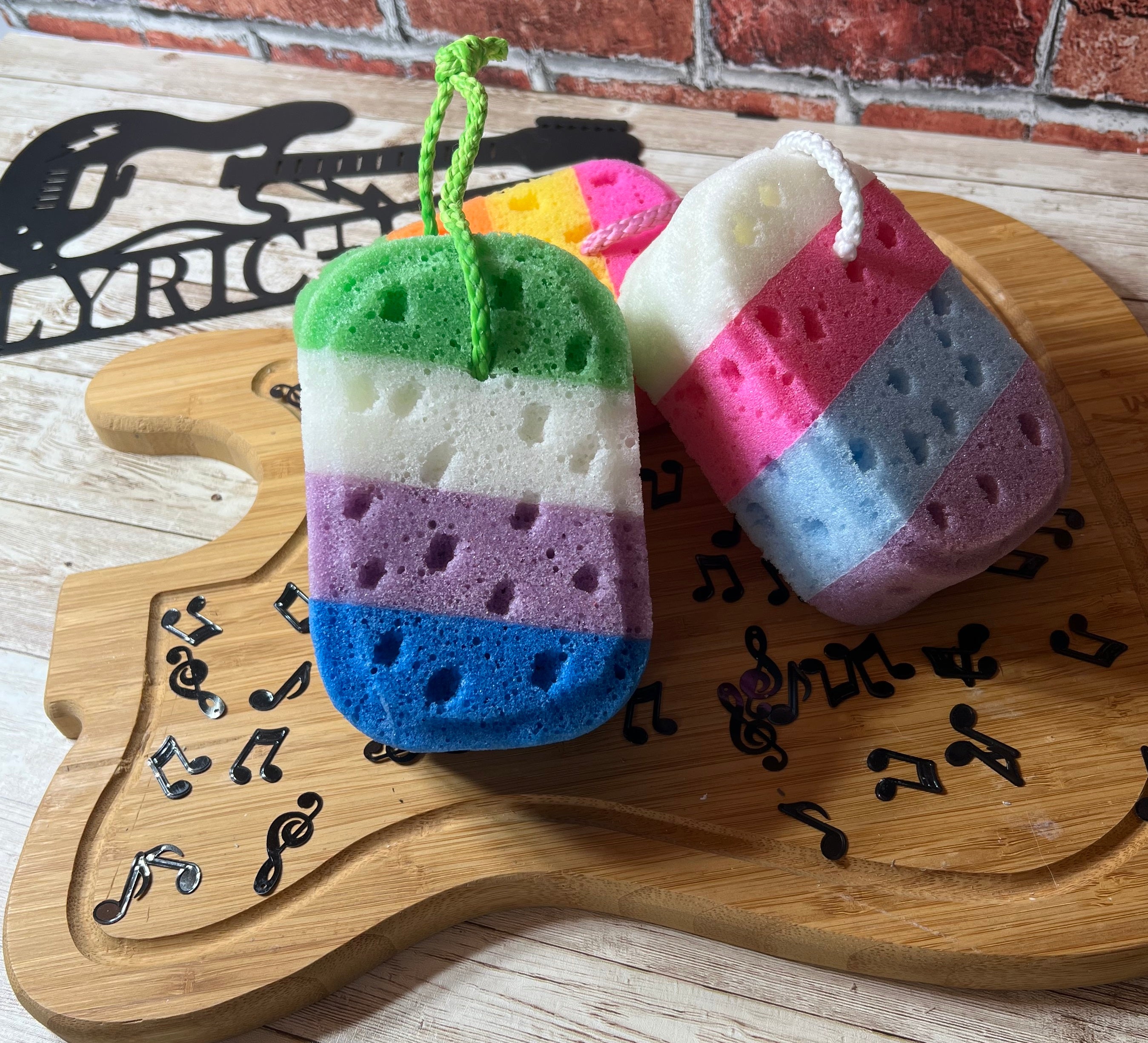 Soapy Sponges - Bath Sponge Loaded with Fragrant Soap