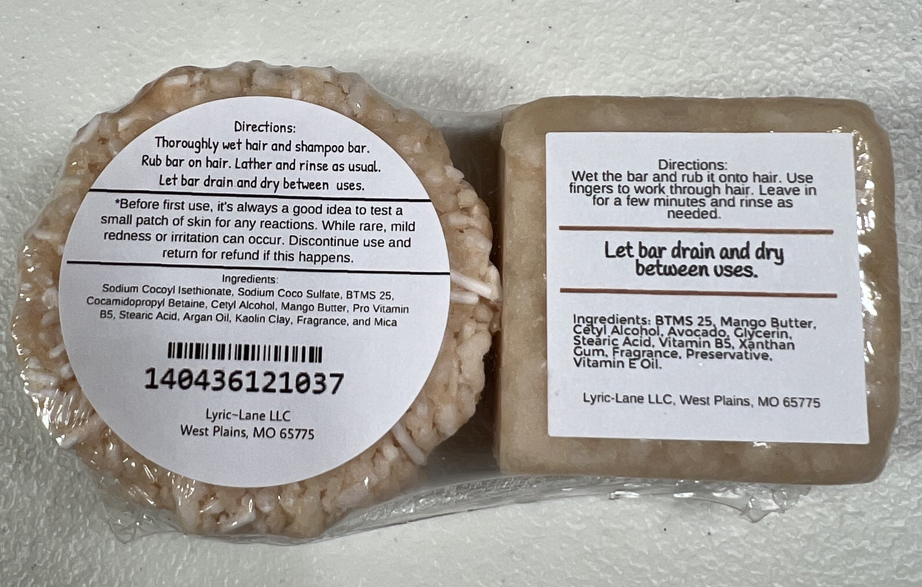 Shampoo & Conditioner Bar Sets