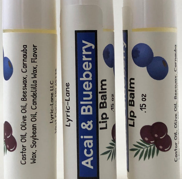 Acai & Blueberry Lip Balm
