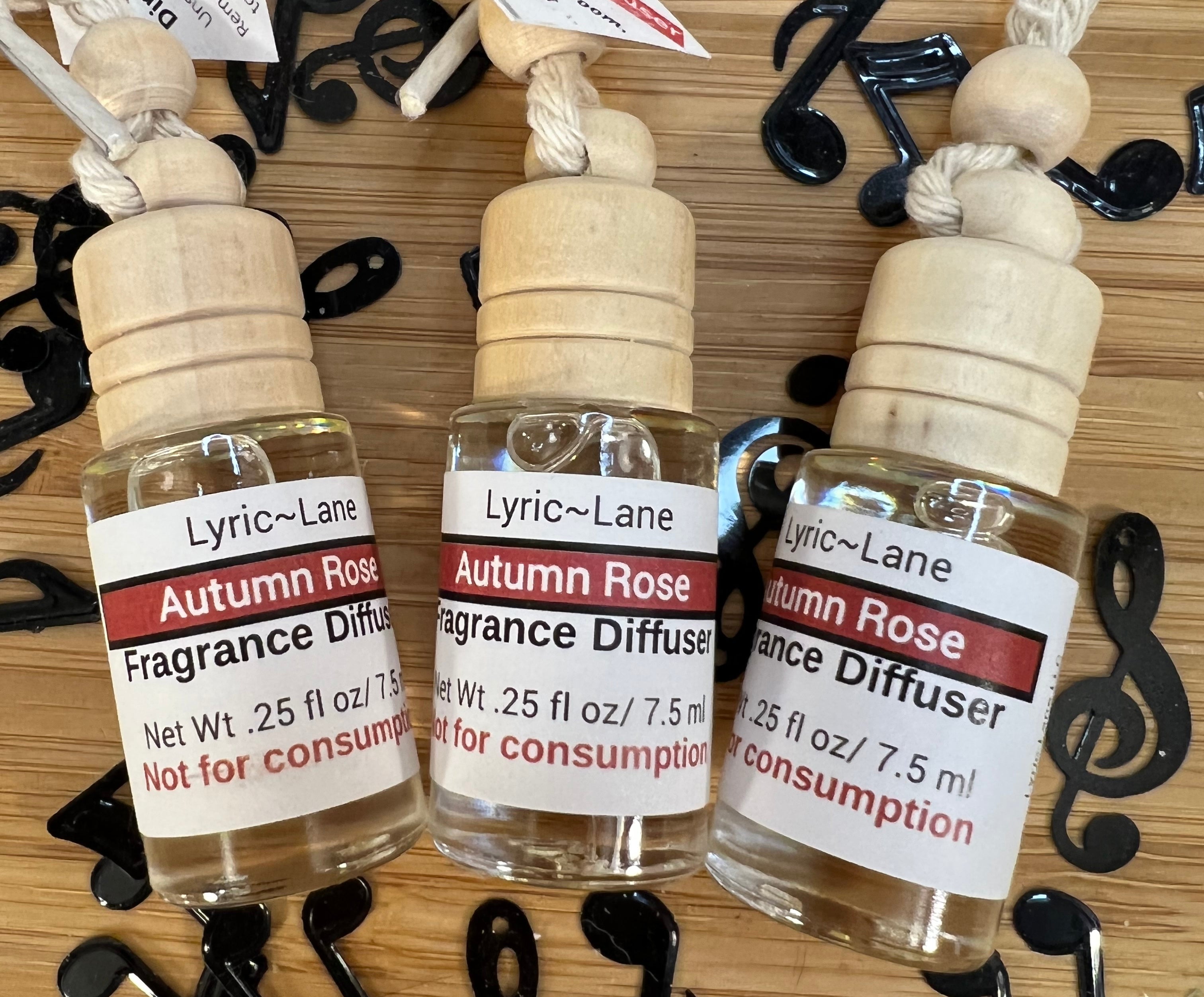 Autumn Rose Hanging Air Freshener
