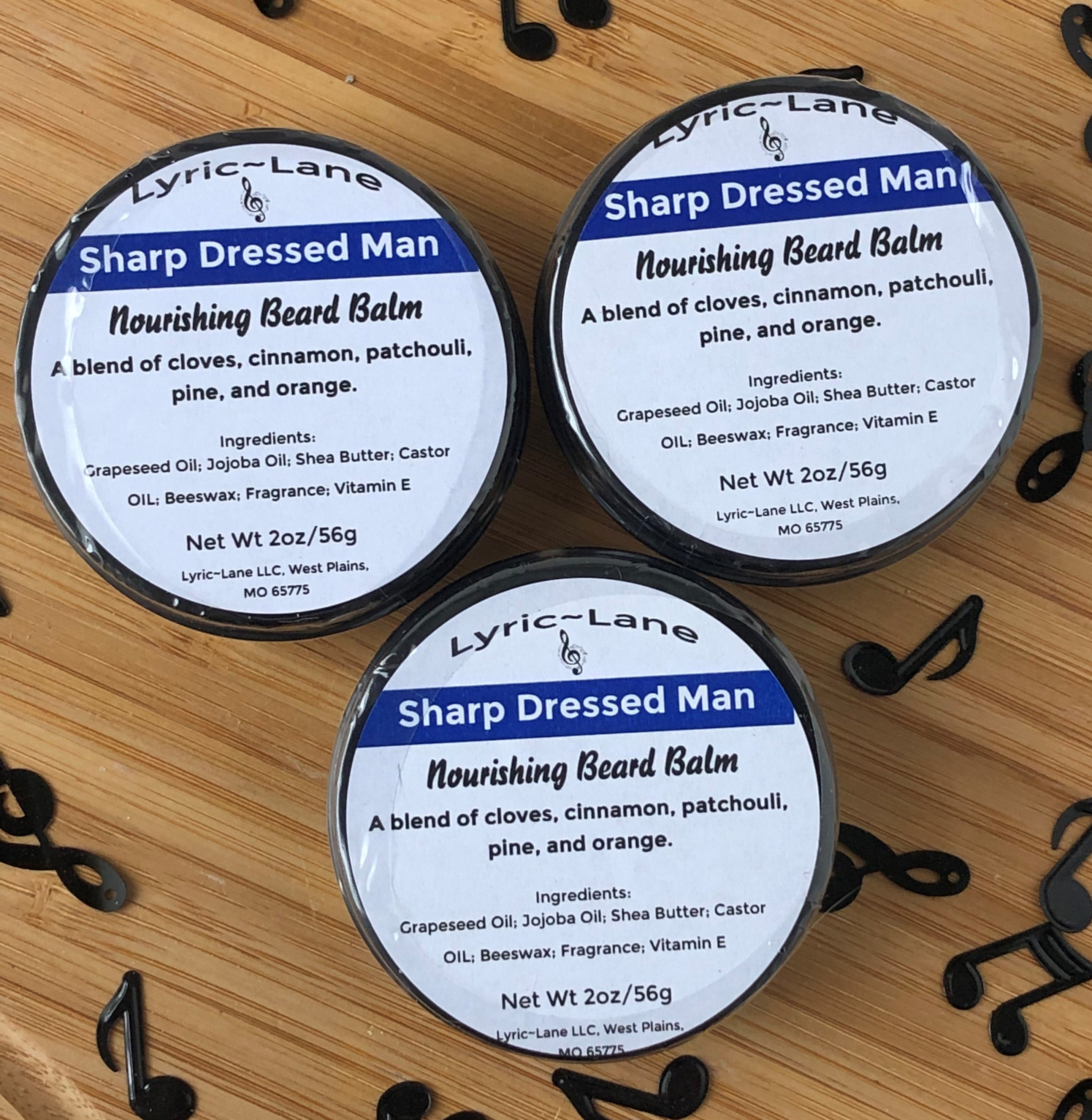 Sharp Dressed Man Nourishing Beard Balm