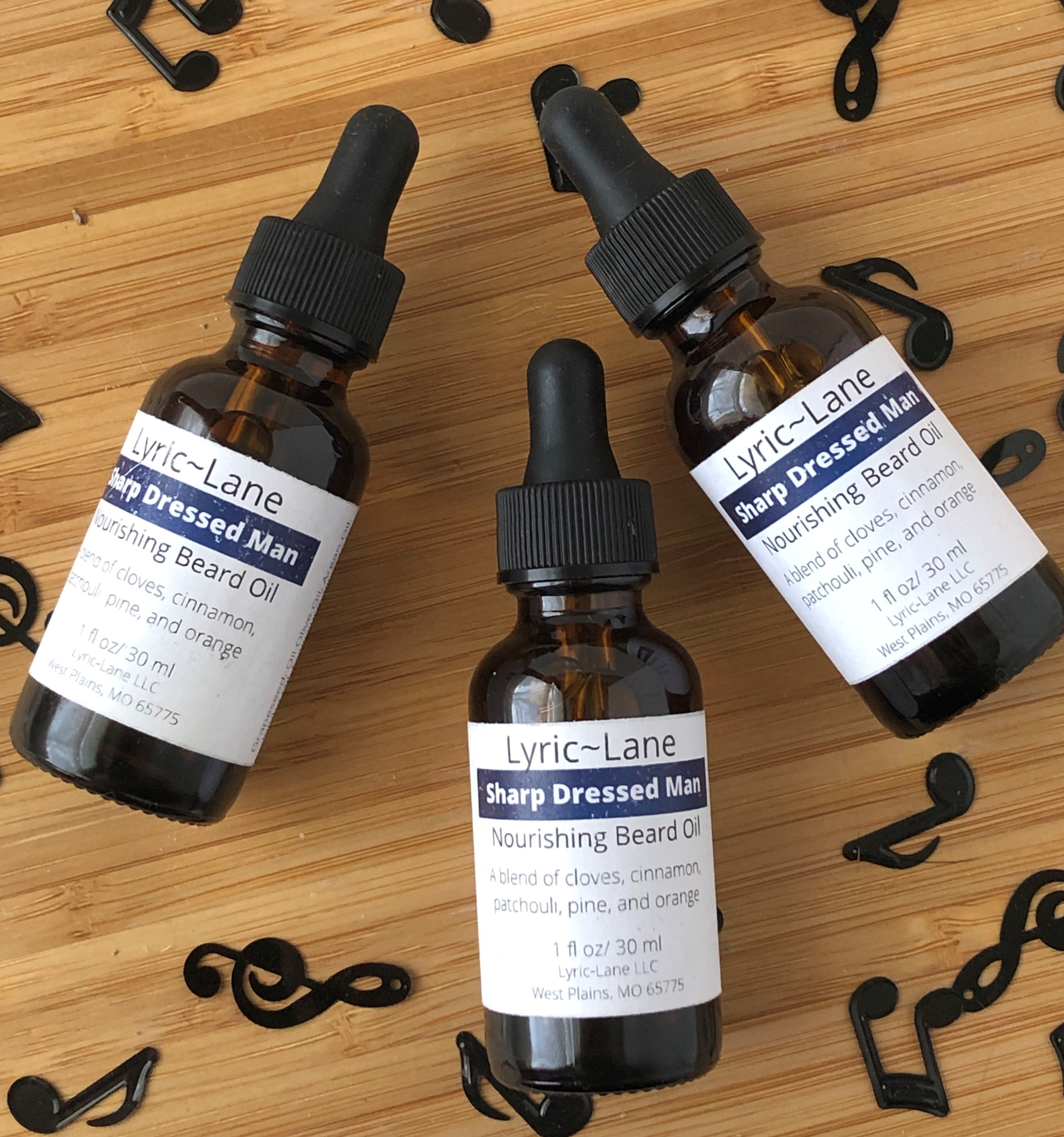Sharp Dressed Man Nourishing Beard Oil