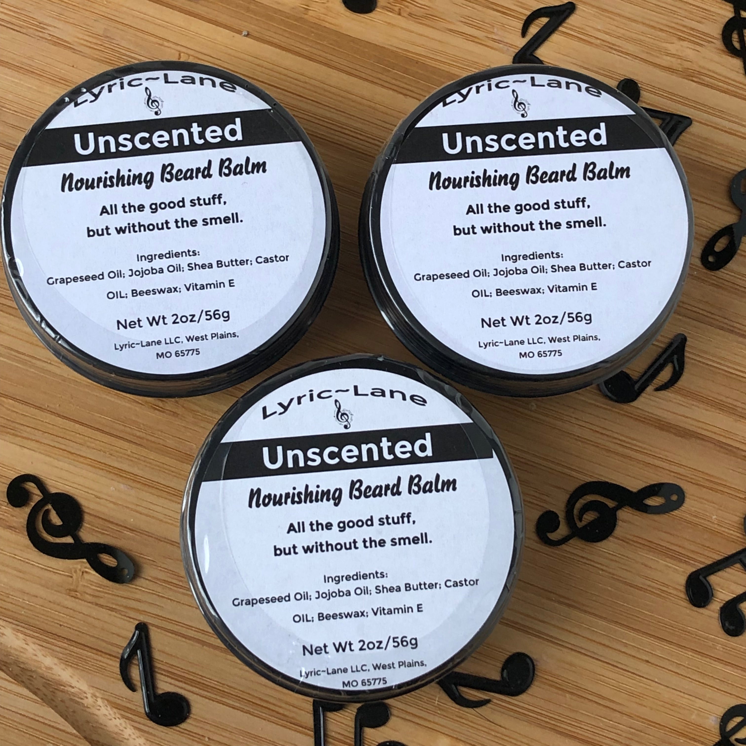 Unscented Nourishing Beard Balm
