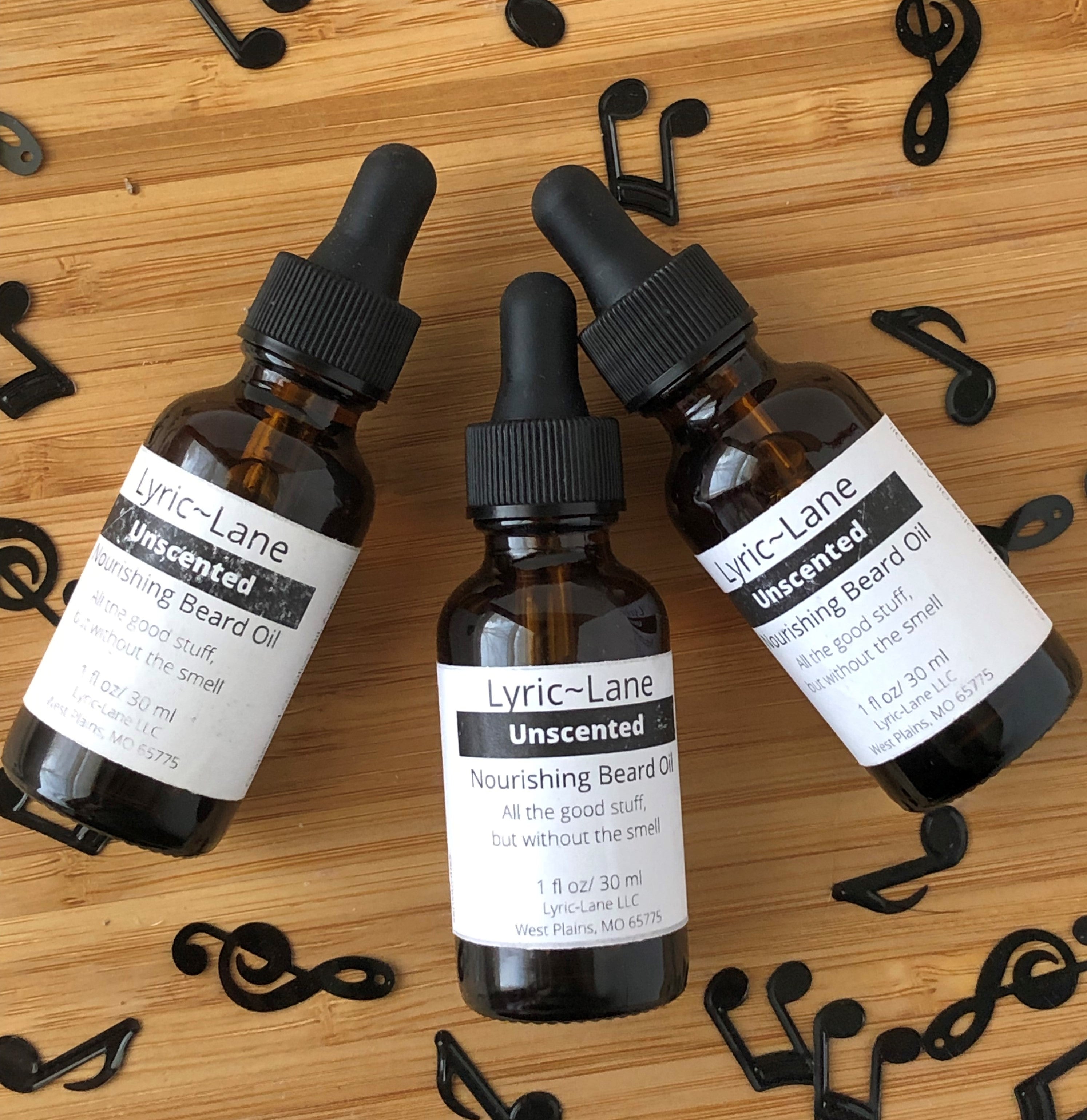 Unscented Nourishing Beard Oil